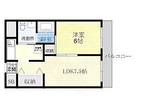 リビスタ千里  ｜ 大阪府吹田市古江台５丁目1番1号（賃貸マンション1LDK・6階・37.92㎡） その2