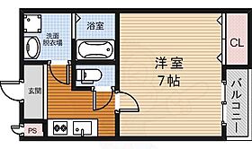 カーサ・セジオーネ  ｜ 大阪府箕面市粟生間谷西３丁目23番2号（賃貸マンション1K・2階・26.64㎡） その2