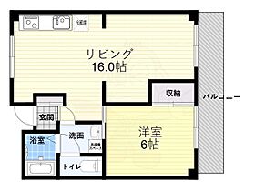 デンクマール67  ｜ 大阪府箕面市瀬川５丁目2番25号（賃貸マンション1LDK・3階・46.80㎡） その2