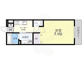 サンシャリテ向丘A棟  ｜ 大阪府豊中市向丘３丁目8番7号（賃貸アパート1K・2階・26.27㎡） その2