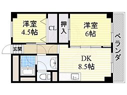 コアロード桃山台 5階