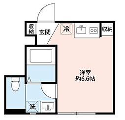 間取図画像 ワンルーム
