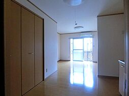 ANハイツ 202 2階ワンルームのリビング/ダイニング