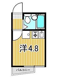 メゾン・ド・ルラーシュ ワンルームの間取図画像
