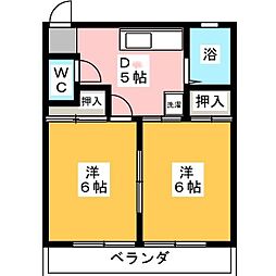 間取図画像 2K