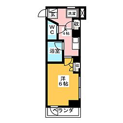 間取図画像 1K
