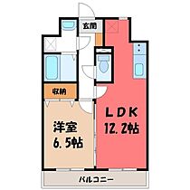 アルトカッシーナ  ｜ 栃木県宇都宮市下戸祭1丁目（賃貸マンション1LDK・7階・45.83㎡） その2