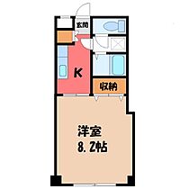 ライトハイツ  ｜ 栃木県宇都宮市平松町（賃貸マンション1K・3階・27.97㎡） その2