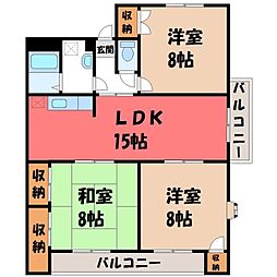 🉐敷金礼金0円！🉐東北本線 宇都宮駅 バス15分 体育館前下車 ...