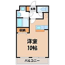 ステージア・M  ｜ 栃木県宇都宮市宮本町（賃貸マンション1K・1階・30.63㎡） その2