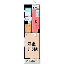 シティヒル医大前 III  ｜ 栃木県下野市医大前1丁目（賃貸アパート1K・1階・28.18㎡） その2