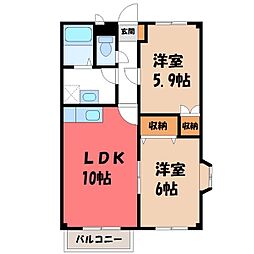 ナックニューエリール B 2階