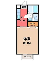 JR東北本線 雀宮駅 徒歩15分
