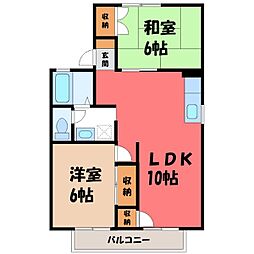 セジュールベル 1番館 2階