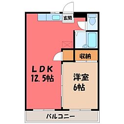 グリーン・フラッツ B 2階/-