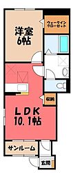 JR東北本線 雀宮駅 徒歩34分