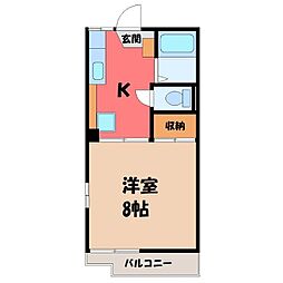 コーポくるみ 2階/-