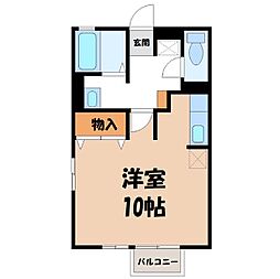 JR日光線 鶴田駅 徒歩15分