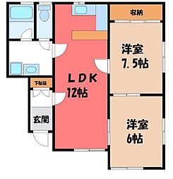 JR日光線 鹿沼駅 徒歩22分