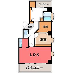 東武宇都宮線 東武宇都宮駅 徒歩10分 3階/-