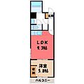 材木町ヴィラージュマンション1階5.8万円