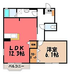 マロニエハイツ I 1階/-