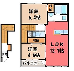 ルーイッヒハウス II番館 2階/-