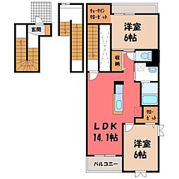 ビオーラ上三川 3階