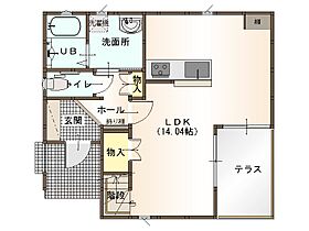 ウィズテラス医大東 A号棟 ｜ 島根県出雲市塩冶神前６丁目（賃貸一戸建3LDK・2階・83.00㎡） その2