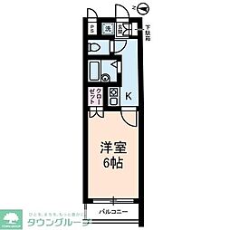 ドーチェスター大宮 1Kの間取図画像