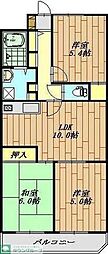 ペアシティ久喜参番館 3LDKの間取図画像
