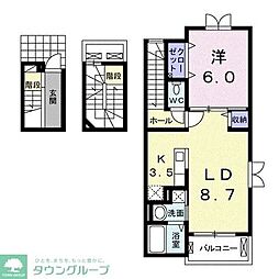 イ・グレック・メゾン3 1LDKの間取図画像