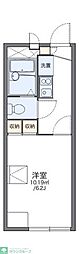レオパレスMK 1Kの間取図画像