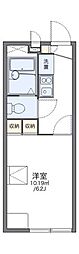 レオパレスアップハウス 1Kの間取図画像