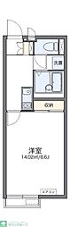 レオネクストメゾンボナール 1Kの間取図画像