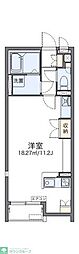 レオネクストセゾンコート2 ワンルームの間取図画像