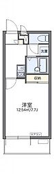 レオパレスルナルミエール与野 1Kの間取図画像
