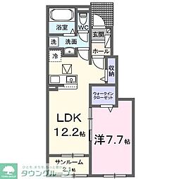 MAR(マル) 1LDKの間取図画像