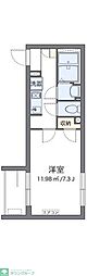 クレイノともす2 1Kの間取図画像