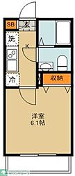 Feliz II 1Kの間取図画像