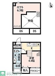 Infinity東大宮 ワンルームの間取図画像
