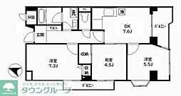 ファーストパレス与野本町 3DKの間取図画像