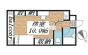 メゾンフジヨシ 307 ｜ 福岡県久留米市日ノ出町75（賃貸マンション1R・3階・22.10㎡） その2