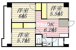 プレアール荒木 6階
