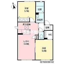 シャーメゾン小森野B棟 1階