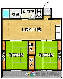 ランクレーンハイツ 1階