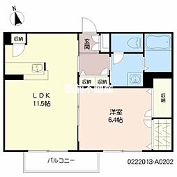 ルーンルディーI 2階