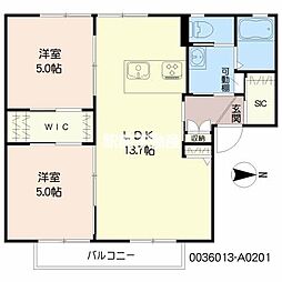 ディアスK 2階/201