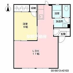 ラ・フォーレ櫛原 1階