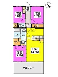 アルテハイム宮ノ陣II 1階
